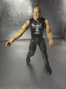 2003 WWF WWE Jakks Brock Lesnar wrestling Figure Ringside Rivals 7 Wrestler - Foto 1 di 7