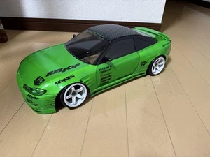 Rc Body Shell S15 Silvia Addiction Aero Kit 1/10 Scale Clear Unpainted Drift - Picture 1 of 6