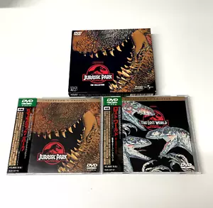 Japanese DVDs - JURASSIC PARK COLLECTION - Jurassic World Included (REGION 2) - Foto 1 di 17