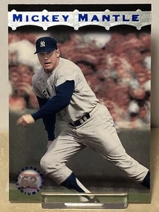 Topps Stadium Club Mickey Mantle 1996 #MM13 Hof - Imagen 1 de 2