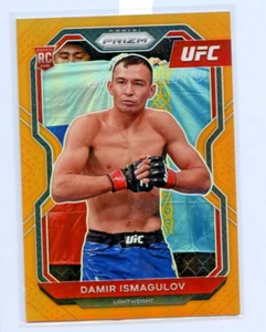 2021 Panini Prizm UFC Damir Ismagulov /99 Orange Prizm Rookie Card RC - Picture 1 of 2