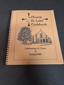 The Church of St Luke Cookbook - Jersey Shore, PA - 1990's - Exc Cond - Imagen 1 de 6