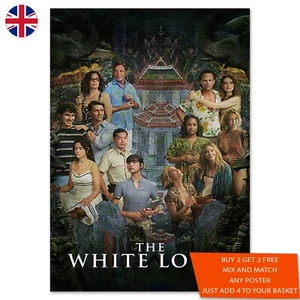 The White Lotus Movie Poster A4 A3 A2 A1 Maxi Wall Art Movie Prints - 2374 - Photo 1 sur 2