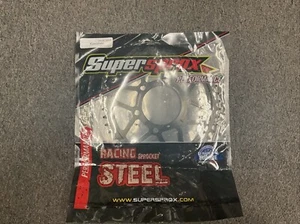 Supersprox Rear Sprocket Steel 46T-520 Husqvarna KTM Kawasaki RFE-478-46-BLK - Foto 1 di 4