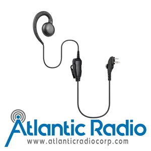 Atlantic Radio Swivel Earpiece 1-Wire PTT & Mic Cable - (AR01S) - Picture 1 of 2