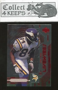 1999 Upper Deck Livewires #L9 Randy Moss (Hof Minnesota Vikings) *A* - Picture 1 of 2