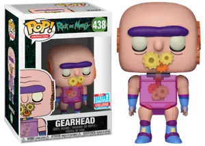 Gearhead #438 Rick And Morty NYCC 2018 Fall Convention Pop! Vinyl - Picture 1 of 2