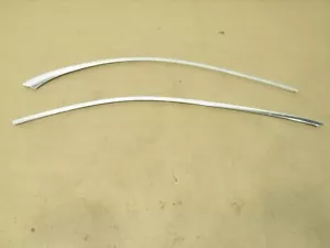 18-20 Mercedes S560 W222 2020 Front Rear Right Window Molding Trim Set Pair :A - Picture 1 of 13