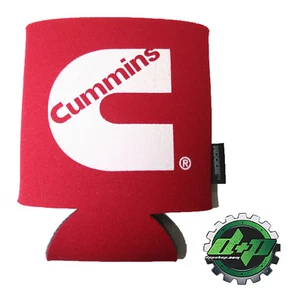 cummins cup beer soda can holder coolie red huggie koozie pop coozie  - Picture 1 of 1