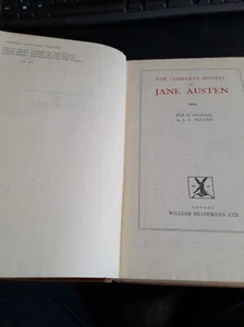 The Complete Novels of Jane Austen First Edition 1928 - Picture 1 of 9