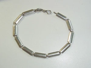 Neuwertiges massives 925er Böckchen- Armband mit Karabiner von Fossil®, 16g - Bild 1 von 2