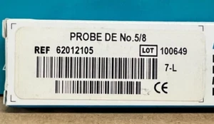 DENTSPLY ASH HAND INSTRUMENT - PROBE DOUBLE END No.5/8 REF:62012105 (DENTAL) - Bild 1 von 2