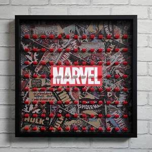 Grande Custodia Display per Minifigure Lego - Supporto Cornice 104 Figure - Marvel - Foto 1 di 24