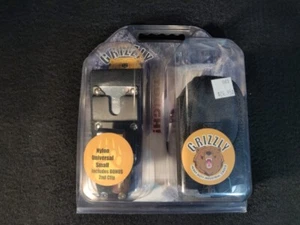 Universal Small Grizzly Nylon Belt Case with extra clip  - Picture 1 of 8