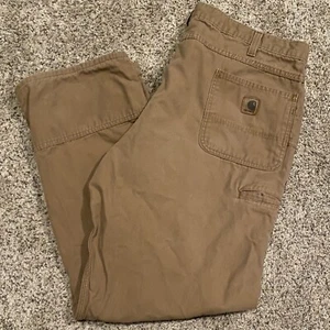 Vintage Carhartt B188 BUC Double Knee Herren 42x32 braun Carpenter Jeans Loose Fit - Bild 1 von 5