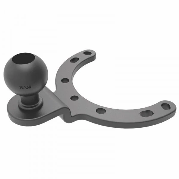 RAM-B-411U RAM Large Gas Tank Base with 1" Ball for Bikes Motorcycles - Image 1 of 1
