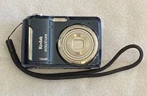 Kodak Easyshare C1550 16MP Blue Digital Camera - Everything works! Needs 2 AA's - Picture 1 of 4