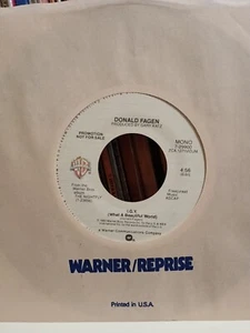 Donald Fagen-I.G.Y.-What A Beautiful World-Stereo-Mono-WB 7-29900-NM Promo 45 - Picture 1 of 3