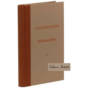 Robinson Jeffers, William Everson / Californians Signed Limited 1971 - Bild 1 von 3