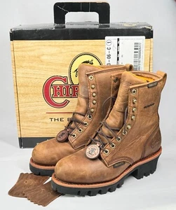 Chippewa Boots 8" Steel Toe WP/Insulated Logger Work Boot L26341 WOMEN'S 8.5 - Picture 1 of 7