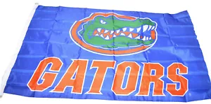 FLORIDA GATORS 3' X 5' FLAG interno/esterno NCAA licenza collegiale NUOVO - Foto 1 di 9