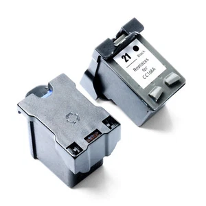 Do HP Deskjet F2180 F2280 F380 340 D1460 21 czarny i 22 kolorowy wkład atramentowy - Zdjęcie 1 z 9