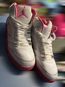 Nike Air Jordan 5 Retro Pinksicle 440892-160 Youth Size 7 - Picture 1 of 9