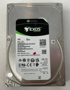 Seagate Enterprise EXOS 7E8 4TB SAS3 7200 rpm Hard Drive 128MB ST4000NM011A - Afbeelding 1 van 3