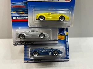 HOT WHEELS 25th ANNIV LAMBORGHINI COUNTACH - # 510, 1089, 130 - NICE GROUPING! - Picture 1 of 22