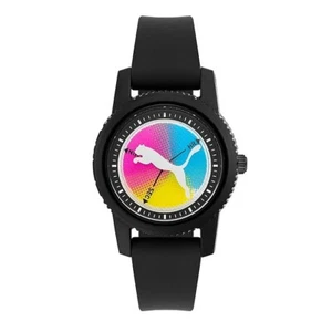Womens Wristwatch PUMA ULTRAFRESH P1068 Silicone Black New in Box - Picture 1 of 5