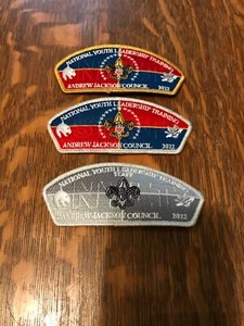 Boy Scout Andrew Jackson Council 2022 NYLT CSP Set - Picture 1 of 1