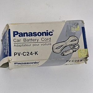 Panasonic PV-C24K Car Battery Cord For VHS Camcorders - other electronics - New - Picture 1 of 4