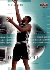 2001-02 Upper Deck Honor Roll #77 Tim Duncan