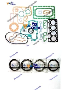 V1902 Piston Ring Set Full Overhaul Gasket Kit For Kubota KH20 KH151 Excavator - Picture 1 of 3