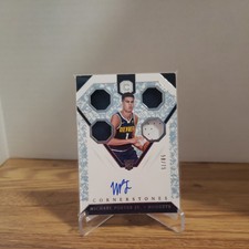 2018-19 Cornerstones Crystal 58/75 Michael Porter Jr Rookie Auto Patch Nuggets 
