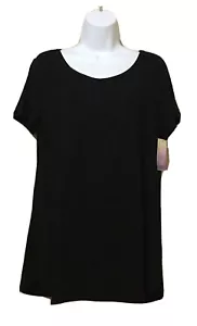 stelle sopra - Camiseta larga para dormir de mujer, colore nero.(1) - Foto 1 di 5