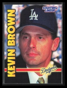 KEVIN BROWN 1999 Starting Lineup Card Los Angeles Dodgers - Picture 1 of 2