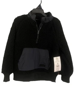 Athletic Works Boys Sweatshirt/Hoodie Size XS(4-5) Black/Gray NEW!!! - Picture 1 of 8