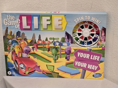 Jogo The Game of Life, jogo de tabuleiro familiar para 2 a 4 jogadores, para crianças de 8 anos novo - Imagem 1 de 4