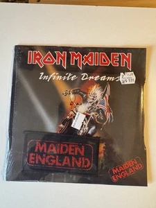 IRON MAIDEN INFINITE DREAMS 7" Single - 1989 EMI Records EMS 117 - Made in UK - Picture 1 of 12