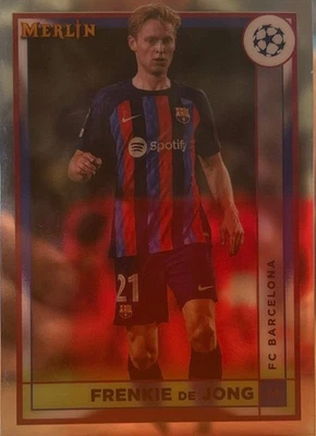 Frenkie de Jong / FC Barcelona / Topps Merlin / Fußball Karte - Bild 1 von 2