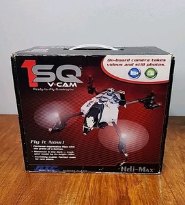 Heli-Max Quadcopter Ready to Fly 1SQ V-CAM - 2.4GHz HMXE0836 Open Box New - Picture 1 of 8
