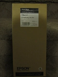 Epson T8241 Photo Black Ink Cartridge Genuine OEM SC-P9000 / 8000 / 7000 6000 - Picture 1 of 8