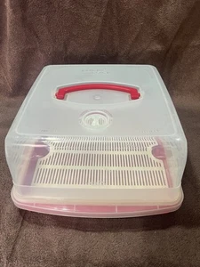 LOCK & LOCK CAKE STORAGE CONTAINER - Picture 1 of 6