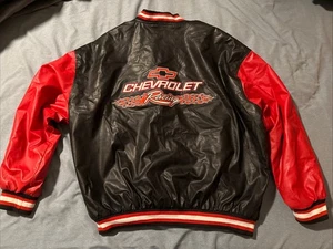 Vintage Chevrolet Racing Jacket Size XXL Steve and Barry’s - Picture 1 of 8