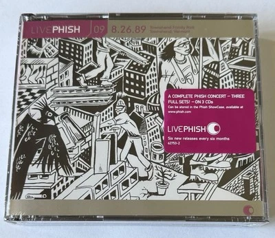 Phish Live Phish Volume 9 8/26/89! Phish 1989! Live Phish CD! New! Phish Foto 1 de 4