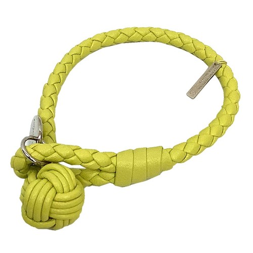 3. Bracciale Bottega Veneta Intrecciato Giallo Taglia S Accessori