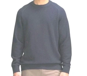 Pronto Uomo Vintage Silk Cotton Mock Neck Pullover 80s 90s Academic Preppy Y2K  - Bild 1 von 6