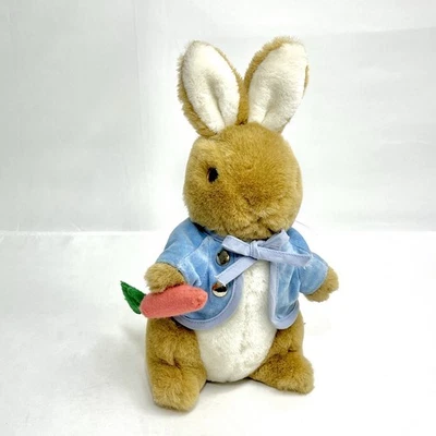Eden Bunny Rabbit Plush Peter Cottontail Wind Up Music Stuffed Animal Vintage - Image 1 of 4