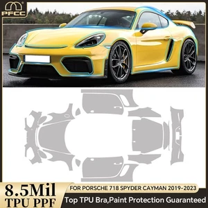 For Porsche 718 Spyder 2019-2023 Full Car Precut Paint Protection Film Matte PPF - Picture 1 of 20